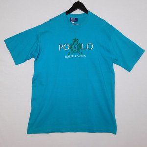 Vintage 1990s POLO By RALPH LAUREN Made in USA Single Stitch T Shirt Mens XL